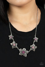 Load image into Gallery viewer, Paparazzi's Wallflower Wonderland - Pink necklace
