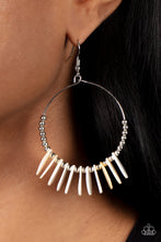 Load image into Gallery viewer, Paparazzi's Caribbean Cocktail - White Acrylic earrings
