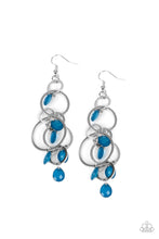 Load image into Gallery viewer, Paparazzi's Dizzyingly Dreamy - Blue earrings

