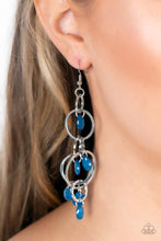 Load image into Gallery viewer, Paparazzi's Dizzyingly Dreamy - Blue earrings
