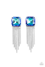 Load image into Gallery viewer, Paparazzi's Supernova Novelty - Blue earrings
