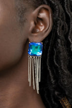 Load image into Gallery viewer, Paparazzi's Supernova Novelty - Blue earrings
