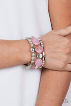 Load image into Gallery viewer, Paparazzi's Marina Magic - Pink bracelet ~ New Releases
