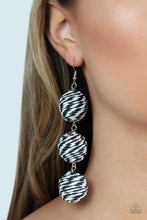 Load image into Gallery viewer, Paparazzi's Laguna Lanterns - Black earrings

