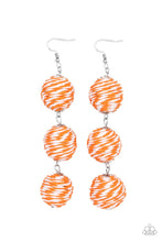 Load image into Gallery viewer, Paparazzi's Laguna Lanterns - Orange earrings
