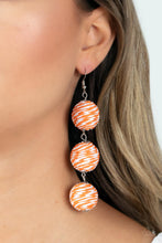 Load image into Gallery viewer, Paparazzi's Laguna Lanterns - Orange earrings

