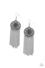Load image into Gallery viewer, Paparazzi's Fringe Control - Black earrings
