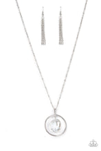 Load image into Gallery viewer, Paparazzi's Hands-Down Dazzling - White Iridescent necklace

