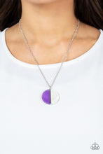Load image into Gallery viewer, Paparazzi's Elegantly Eclipsed - Purple necklace
