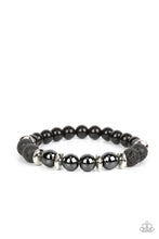 Load image into Gallery viewer, Paparazzi's Mega Metamorphic - Black Urban Men bracelet
