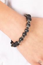 Load image into Gallery viewer, Paparazzi's Mega Metamorphic - Black Urban Men bracelet
