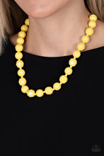Load image into Gallery viewer, Paparazzi's Popping Prom - Yellow necklace

