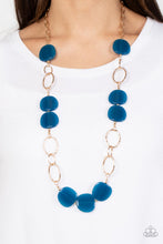 Load image into Gallery viewer, Paparazzi's Posh Prom - Blue necklace
