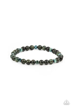 Load image into Gallery viewer, Paparazzi's Interstellar Solitude - Green Urban Men bracelet

