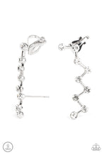 Load image into Gallery viewer, Paparazzi's Clamoring Constellations - White earrings (ear crawlers)
