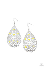 Load image into Gallery viewer, Paparazzi's Delightfully Daisy - Yellow earrings

