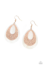 Load image into Gallery viewer, Paparazzi's Bountiful Beaches - Rose Gold earrings
