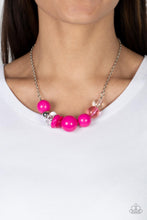 Load image into Gallery viewer, Paparazzi's Bauble Bonanza - Pink necklace
