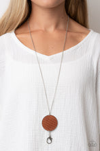 Load image into Gallery viewer, Paparazzi's Wondrously Woven - Brown necklace-lanyard
