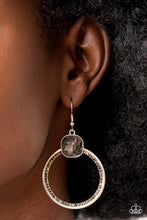 Load image into Gallery viewer, Paparazzi's Cheers to Happily Ever After - Silver hoop earrings
