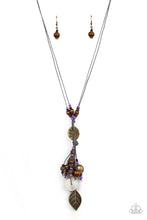 Load image into Gallery viewer, Paparazzi's Knotted Keepsake - Purple Urban necklace
