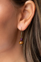 Load image into Gallery viewer, Paparazzi's Knotted Keepsake - Purple Urban necklace
