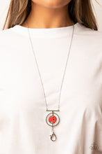 Load image into Gallery viewer, Paparazzi's Boulevard Bazaar - Red necklace-lanyard

