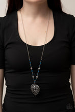 Load image into Gallery viewer, Paparazzi's Doting Devotion - Blue necklace

