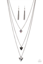 Load image into Gallery viewer, Paparazzi's Follow the LUSTER - Black Iridescent necklace
