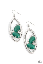 Load image into Gallery viewer, Paparazzi's Famously Fashionable - Green earrings
