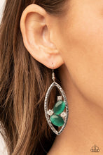 Load image into Gallery viewer, Paparazzi's Famously Fashionable - Green earrings
