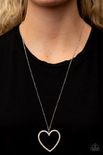 Load image into Gallery viewer, Paparazzi's Va-Va Valentine - White necklace
