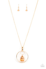 Load image into Gallery viewer, Paparazzi's Swinging Shimmer - Gold Necklace
