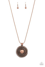 Load image into Gallery viewer, Paparazzi's Solar Swirl - Copper necklace
