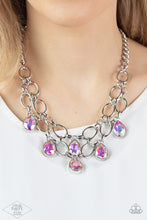 Load image into Gallery viewer, Paparazzi's Show-Stopping Shimmer - Multi Iridescent necklace (Life of the Party)
