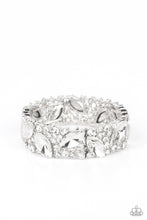 Load image into Gallery viewer, Paparazzi's Full Body Chills - White bracelet (Life of the Party)
