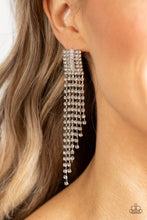 Load image into Gallery viewer, Paparazzi's A-Lister Affirmations - White earrings
