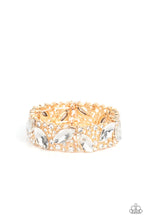 Load image into Gallery viewer, Paparazzi's Full Body Chills - Gold bracelet
