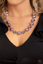 Load image into Gallery viewer, Paparazzi's Dreamscape Escape - Purple Pearl necklace
