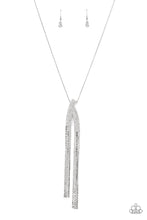 Load image into Gallery viewer, Paparazzi's Out of the SWAY - White necklace
