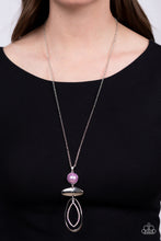 Load image into Gallery viewer, Paparazzi's Modern Day Demure - Purple Pearl necklace
