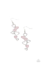 Load image into Gallery viewer, Paparazzi's Sweetheart Serenade - Pink earrings
