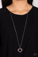 Load image into Gallery viewer, Paparazzi's Dainty Darling - Pink necklace
