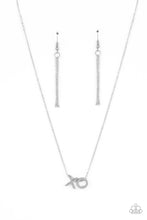 Load image into Gallery viewer, Paparazzi's Hugs and Kisses - Silver necklace
