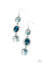 Load image into Gallery viewer, Paparazzi's Magical Melodrama - Blue Iridescent post earrings
