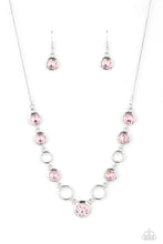 Load image into Gallery viewer, Paparazzi's Elegantly Elite - Pink necklace
