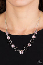Load image into Gallery viewer, Paparazzi's Elegantly Elite - Pink necklace
