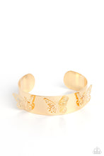 Load image into Gallery viewer, Paparazzi's Magical Mariposas - Gold bracelet
