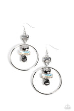 Load image into Gallery viewer, Paparazzi's Geometric Glam - Silver earrings

