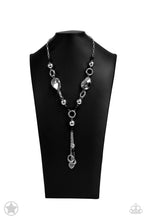Load image into Gallery viewer, Paparazzi's Total Eclipse of the Heart - Black necklace (Blockbusters)
